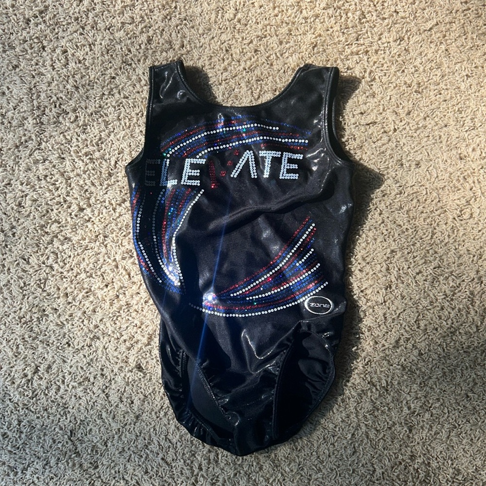 girls gymnastics leotard size: adult small
